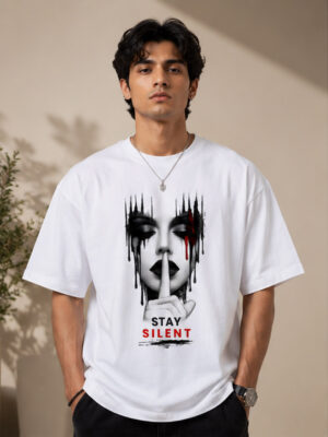 Stay Silent Oversized T-Shirt