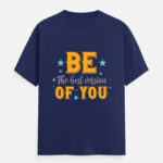 Be The Best Version Of You Classic Crew T-Shirt - Royal Blue