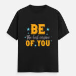 Be The Best Version Of You Classic Crew T-Shirt - Black