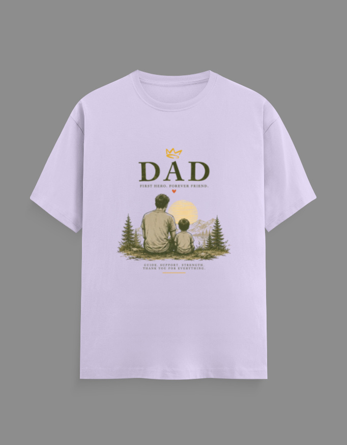Dad – First Hero Forever Friend T-Shirt - Image 5