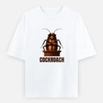 Cockroach Unisex Oversized Classic T-Shirt - White