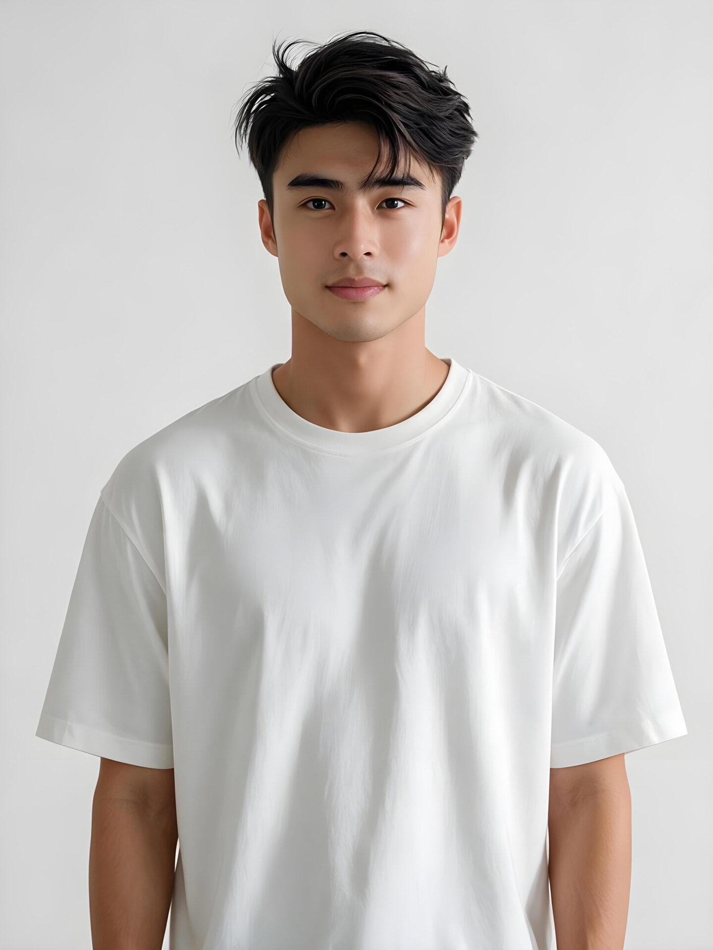 Plain White Unisex Oversized T-Shirt