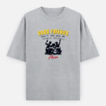 Good Friends Unisex Oversized Classic T-Shirt - Grey Melange