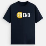 Friend Unisex Stretch T-shirt - Navy Blue