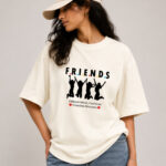 Friends Unisex Oversized Classic T-Shirt - Off White