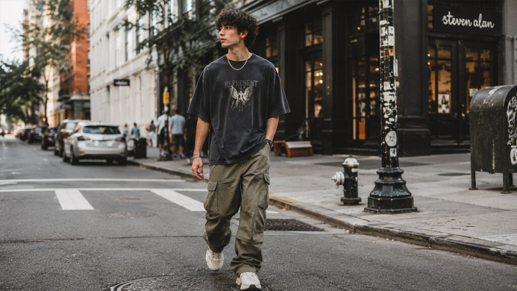 person-casually-walking